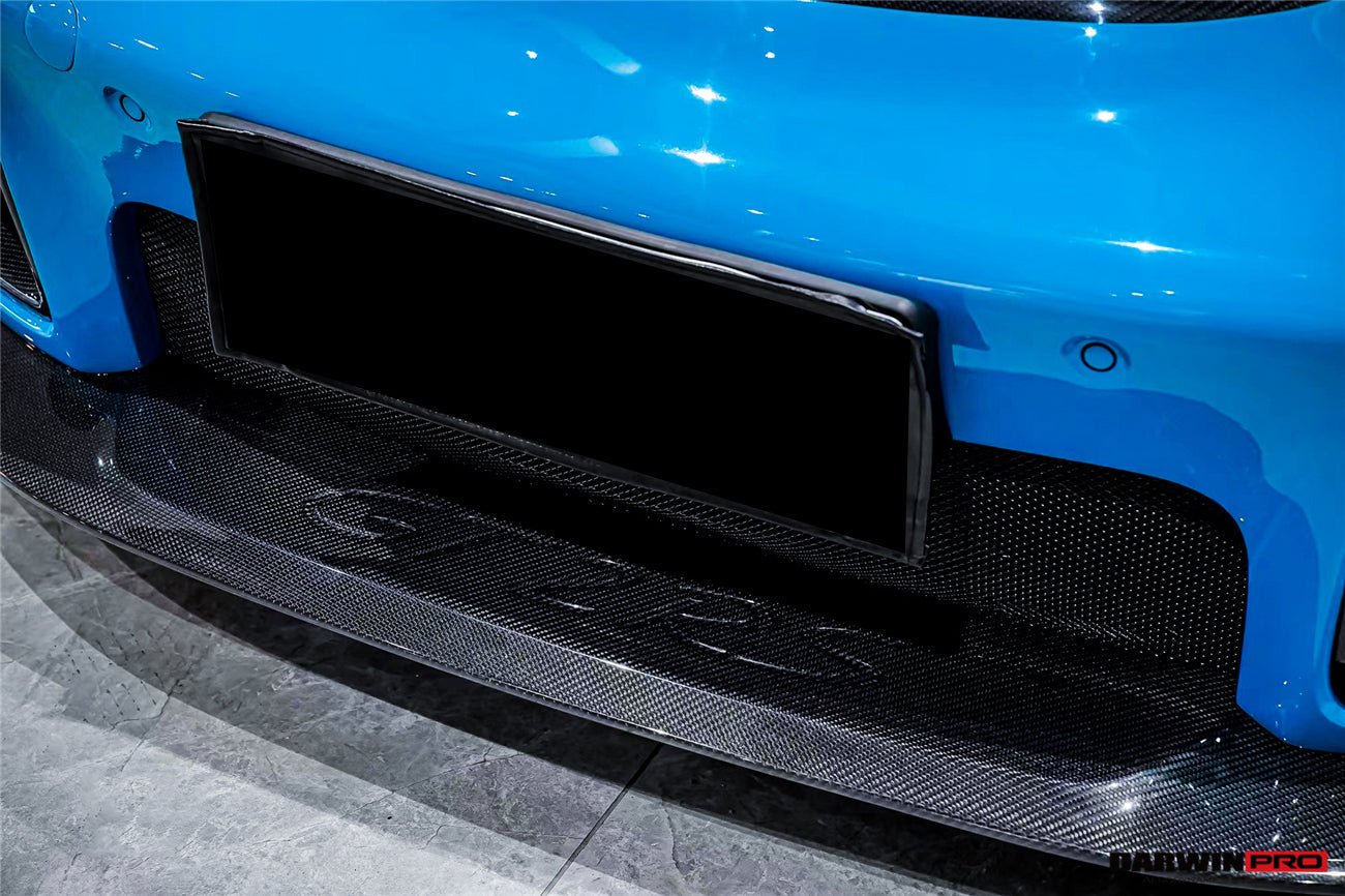 2016 - 2019 Porsche 911 991.2 Carrera &Targa 4 & 4S GT2RS Style Partial Carbon Fiber Front Bumper